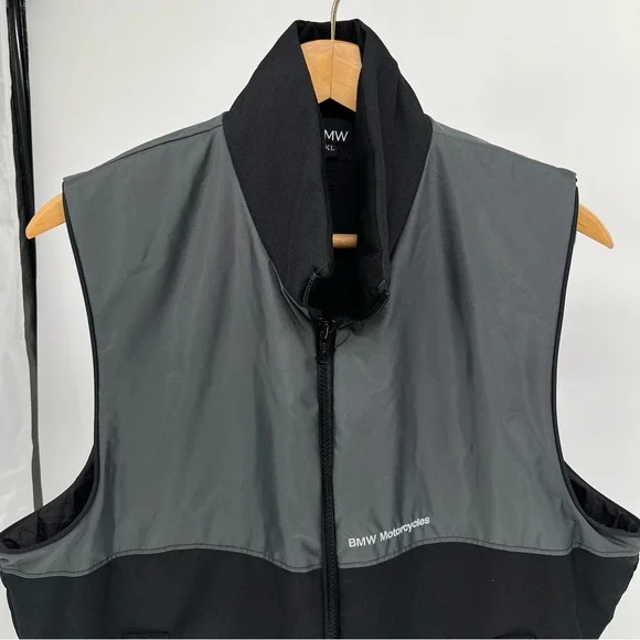 BMW Motorcycles Mens Insulated Heated Vest Size XL With Cord 12 Volt USA Made - Picture 2 of 12